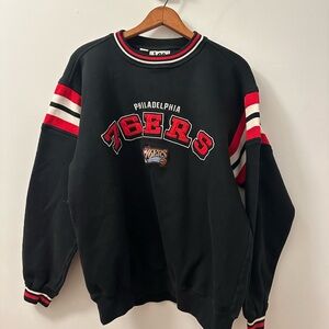 Philadelphia 76ers Vintage Lee Sports Crewneck Sweatshirt